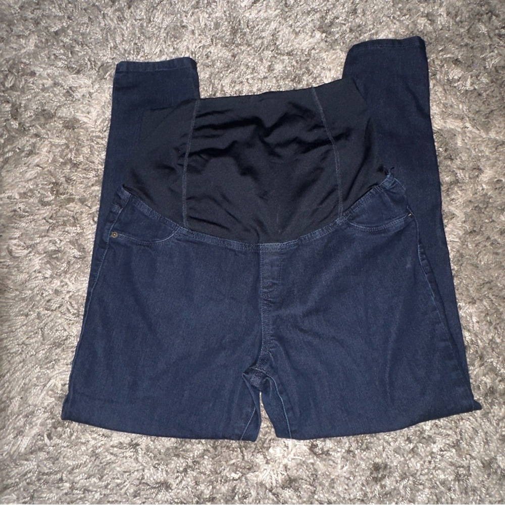 Isabel Maternity by Ingrid & Isabel Dark Blue Jeggings